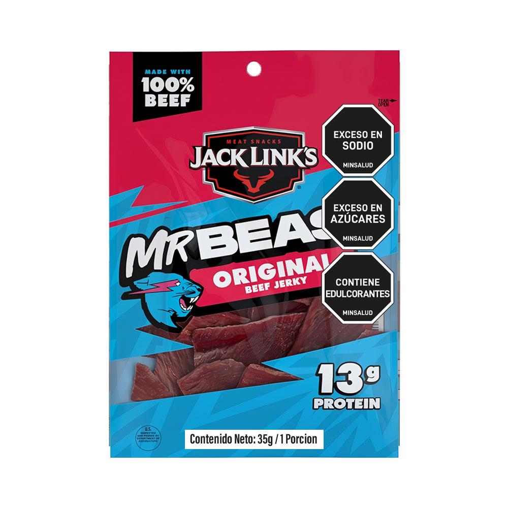 BEEF JERKY ORIGINAL JACK LINKS 35g