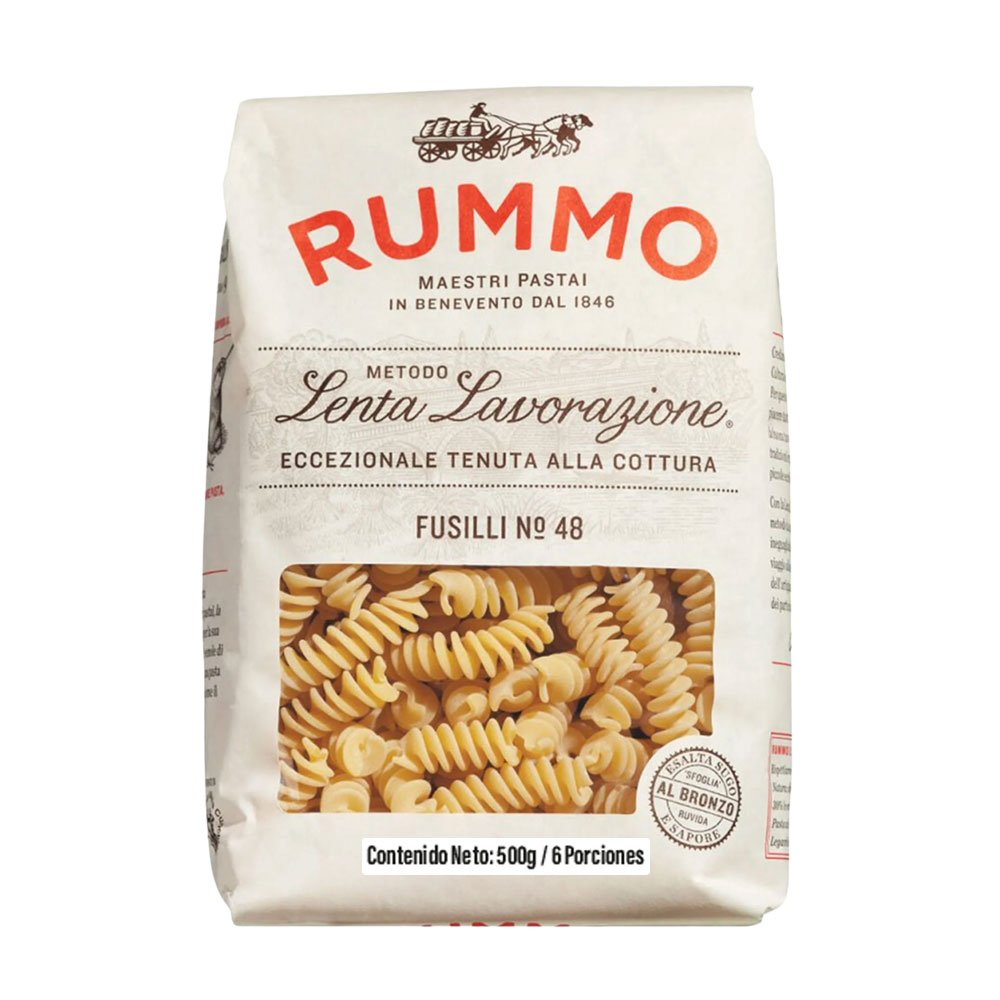 Pasta italiana Rummo Fusilli N48 500g