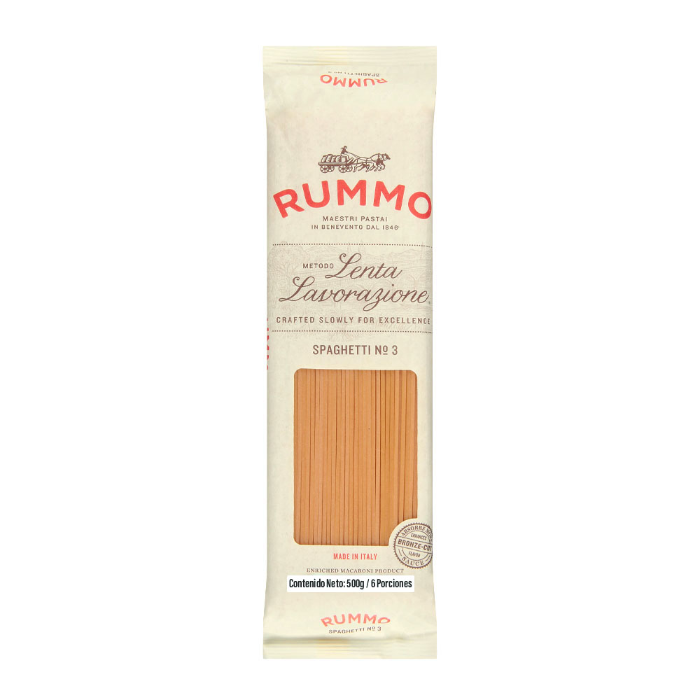 Pasta italiana Rummo Spaghetti N3 500g