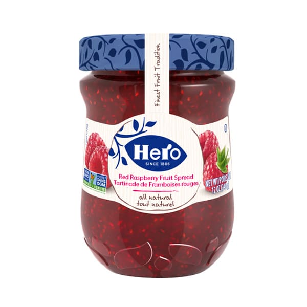 Confitura Hero Frambuesa 340 g