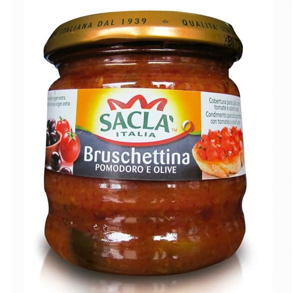 Bruschettina Sacla Pomodor Oliva 190 g