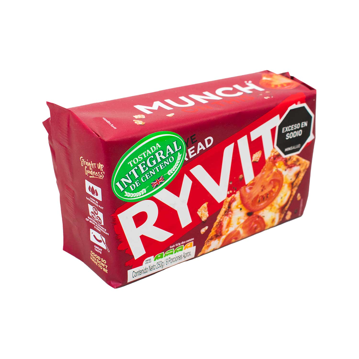 Galletas Ryvita Dark Rye 250g