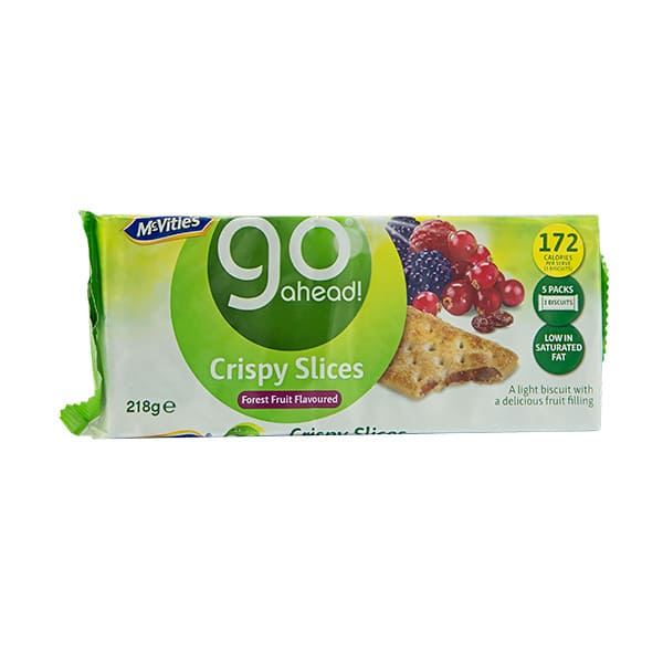 Galletas Go Ahead Fores Fruit Crispy 218g