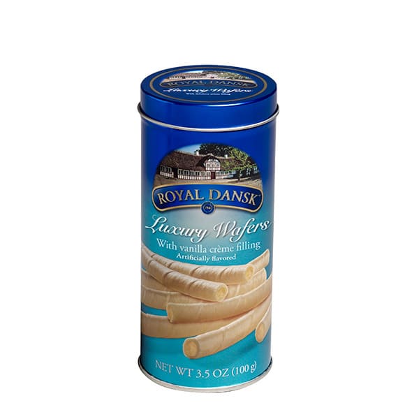 Galletas Royal Dansk Barquillo Vainilla X100G