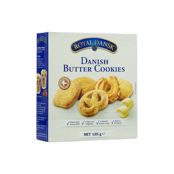 Galletas de Mantequilla Royal Dansk Caja X125g